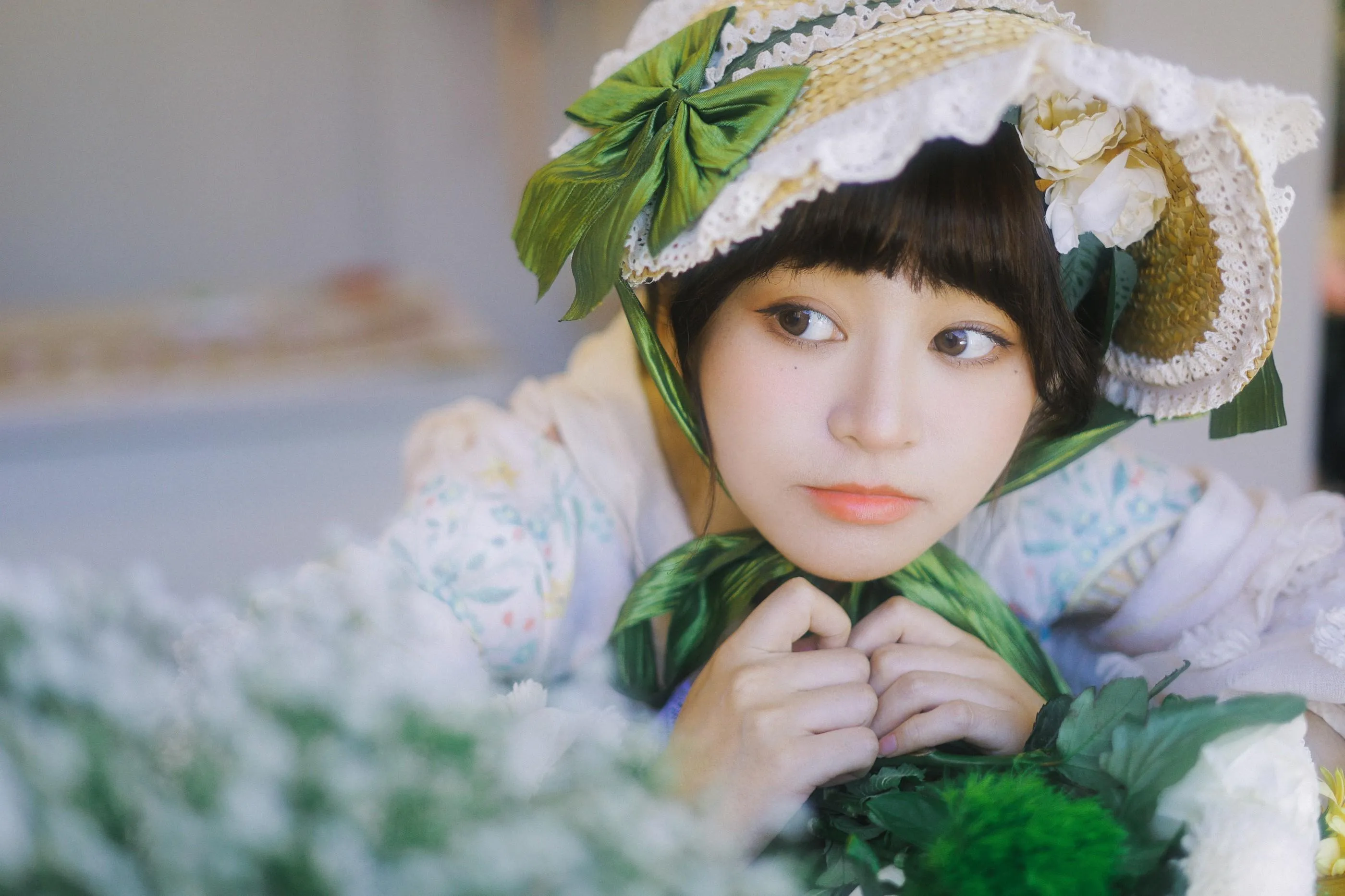 [YITUYU艺图语]2022.07.18 花房少女 双耳ZiCe [40P]插图